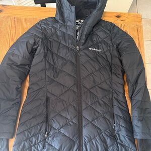 Columbia Heavenly Long Hooded Jacket - like new